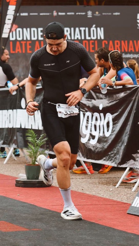 Sesión de preparación pre-competencia triatlón Ironman